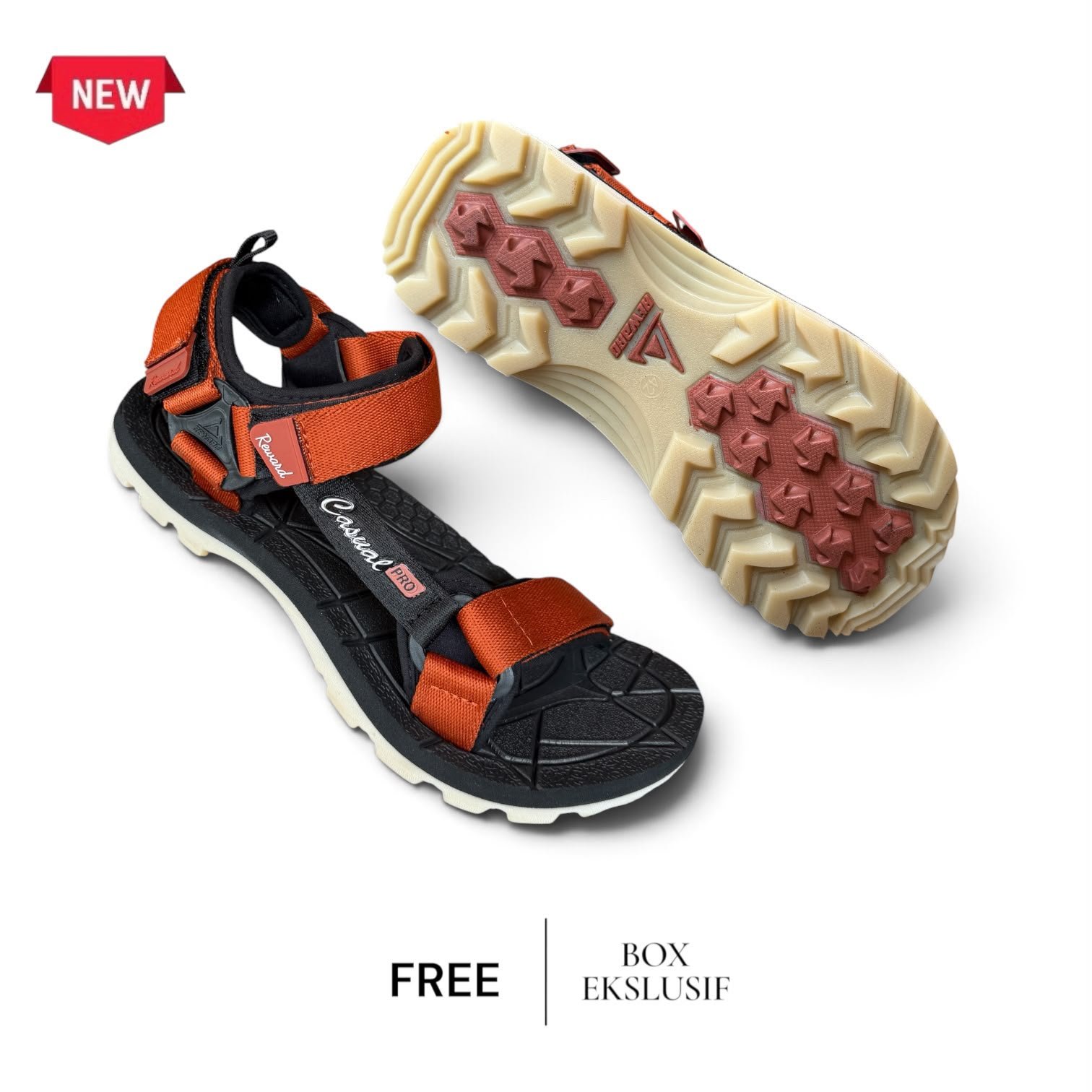 Sandal Gunung Casual Pro – Orange